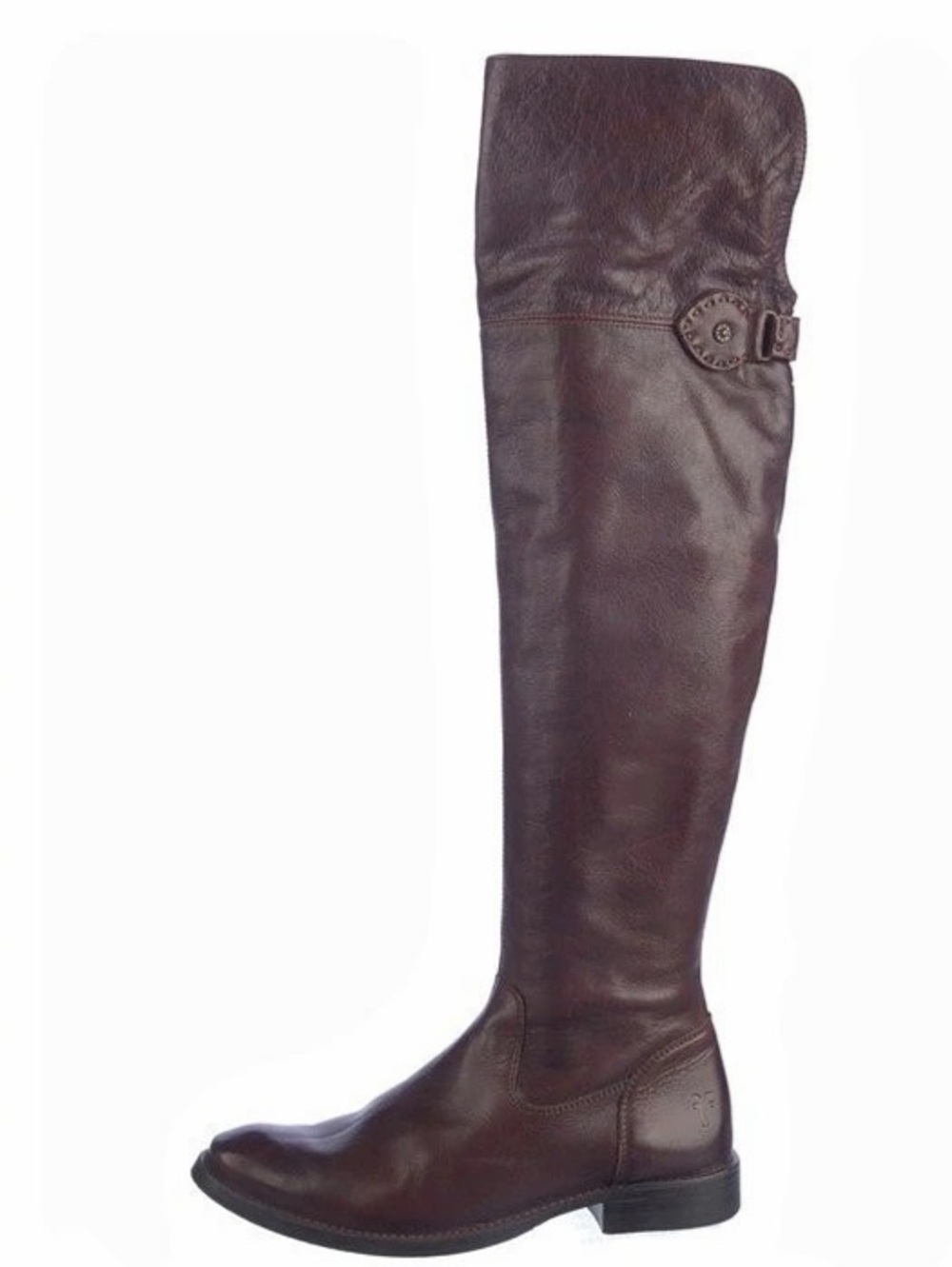 Frye Leather Over-the-Knee Riding Boots Brown US 7 B